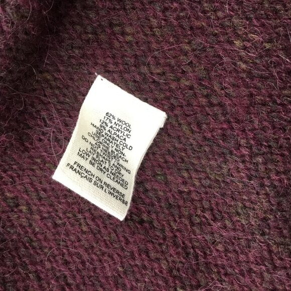 Sleeping on Snow Cozy Times Sweater Layered Cardigan Wool Alpaca Lagenlook Sz S - Picture 10 of 10